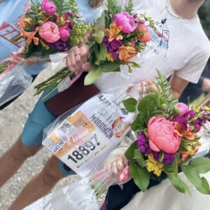 2026 Grandma's Marathon Finish Line Flower Wrap